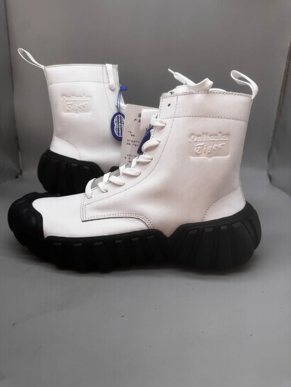 Onitsuka Tiger Dentigre 'White Black' Men’s Boots Size 11.5 New No Box